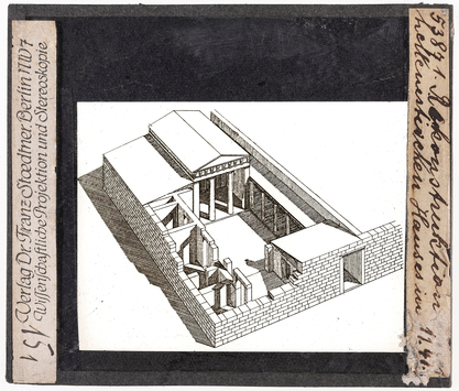 Vorschaubild Rekonstruktion eines hellenistischen Hauses (Stoedtner-Nr. 53871) 